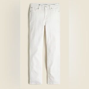 J. Crew 9" vintage slim-straight jean in white wash
